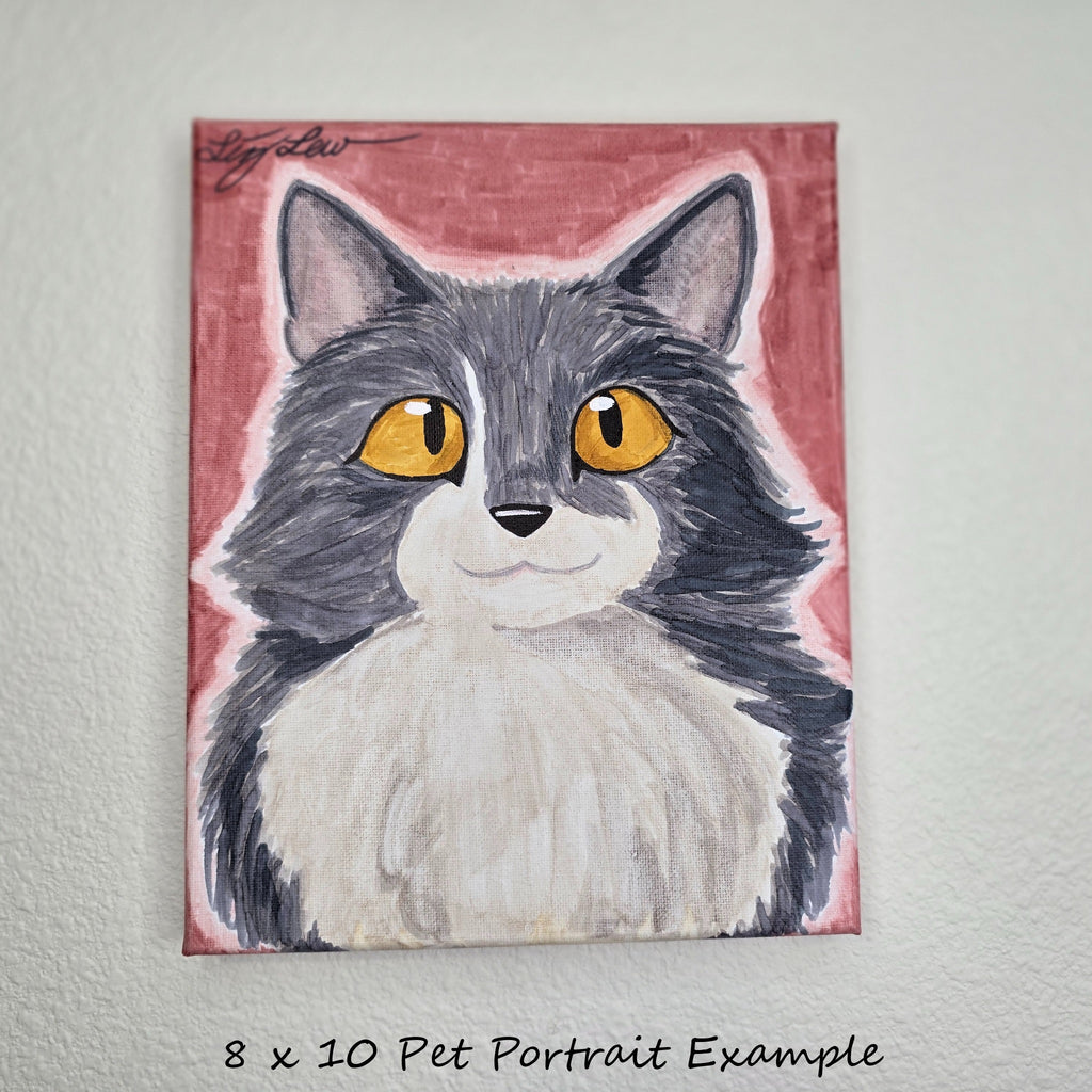 Pet Portrait Alcohol Marker Commission Slots